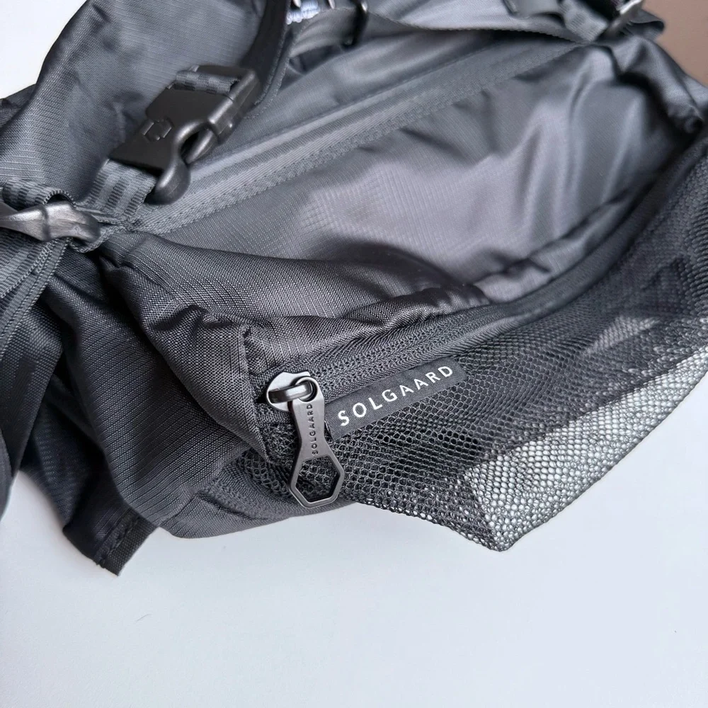 Solgaard Carry On Closet Organizer Travel Packing Shelf System Shore Tex.Pouches